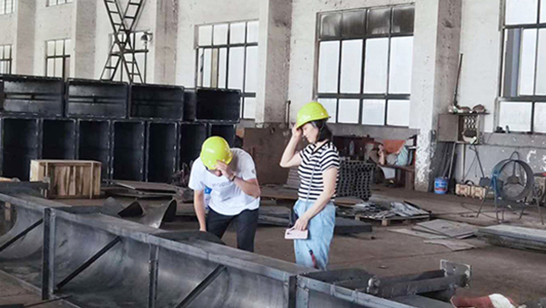 力源重工熱烈歡迎卡萬塔環境和清華同方環境專家蒞臨指導